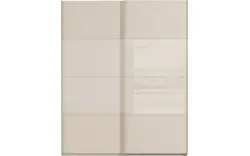 Goossens kledingkast finca combi glans mat glas bruin hoogwaardig meubelplaat - 8244400-{merk}-finca-combi-sts-bruin-schuifdeuren-02